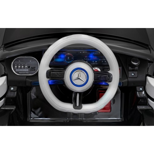 Samochód elektryczny dla dzieci Mercedes-Benz AMG EQA, czarny