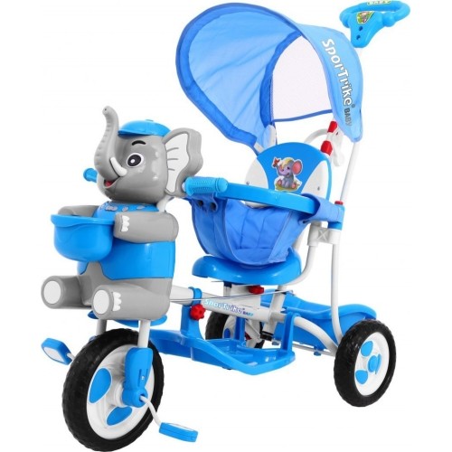 Rower 3-kołowy Happy Blue Elephant