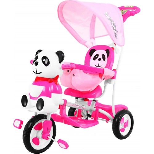 Rower 3-kołowy PANDA A23-2 różowy