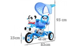 Trójkołowiec PANDA niebieski