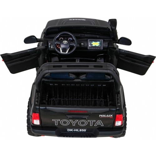 Pojazd elektryczny Toyota Hilux, czarny