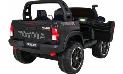 Pojazd elektryczny Toyota Hilux, czarny