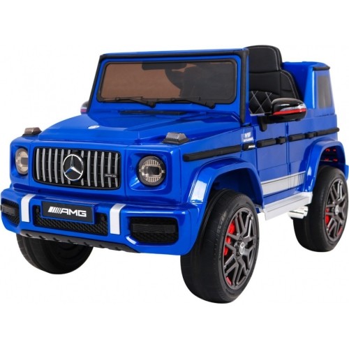 Samochód elektryczny Mercedes G63, niebieski