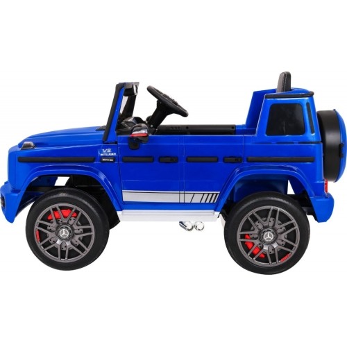 Samochód elektryczny Mercedes G63, niebieski