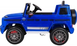 Samochód elektryczny Mercedes G63, niebieski