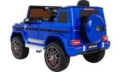 Samochód elektryczny Mercedes G63, niebieski