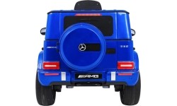 Samochód elektryczny Mercedes G63, niebieski