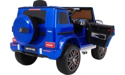 Samochód elektryczny Mercedes G63, niebieski