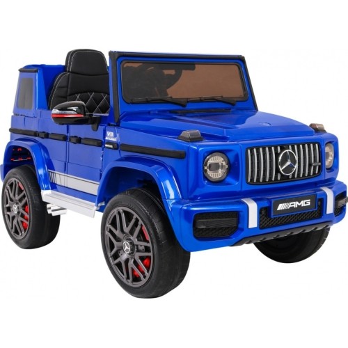 Samochód elektryczny Mercedes G63, niebieski