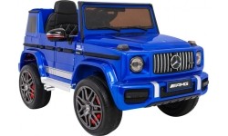 Samochód elektryczny Mercedes G63, niebieski