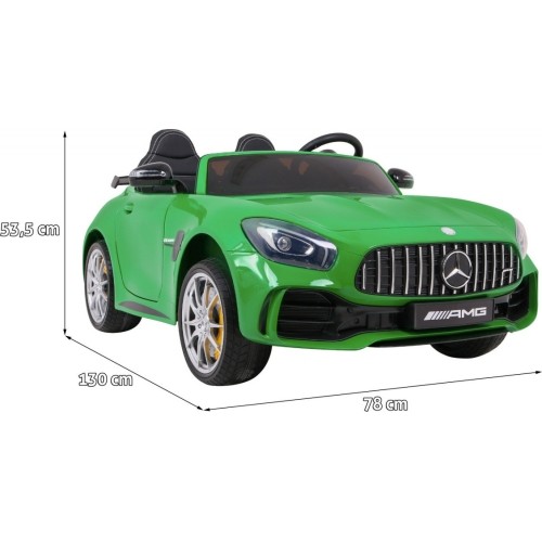 Mercedes-Benz GT R 4 x 4 pomalowany na zielono