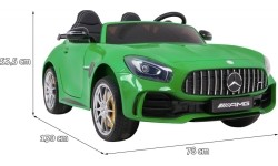 Mercedes-Benz GT R 4 x 4 pomalowany na zielono