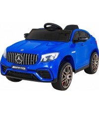 Pojazd elektryczny Mercedes Benz GLC63S, niebieski