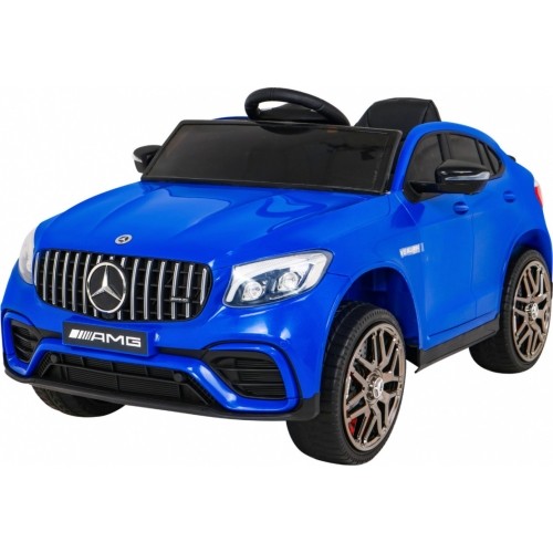 Pojazd elektryczny Mercedes Benz GLC63S, niebieski
