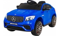 Pojazd elektryczny Mercedes Benz GLC63S, niebieski