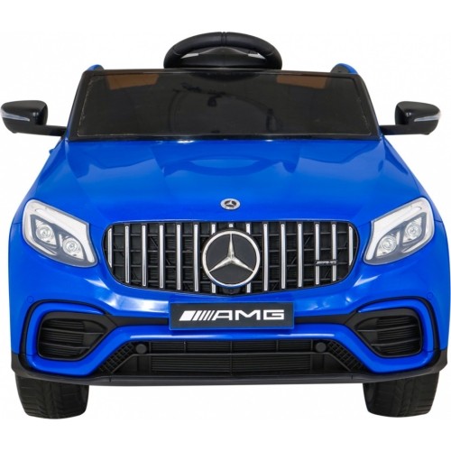 Pojazd elektryczny Mercedes Benz GLC63S, niebieski