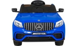 Pojazd elektryczny Mercedes Benz GLC63S, niebieski