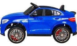 Pojazd elektryczny Mercedes Benz GLC63S, niebieski