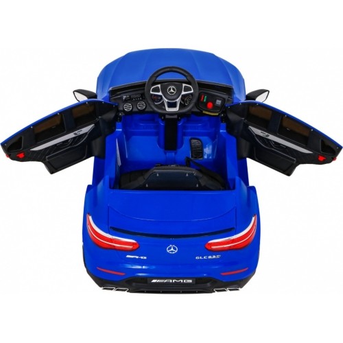 Pojazd elektryczny Mercedes Benz GLC63S, niebieski