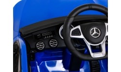 Pojazd elektryczny Mercedes Benz GLC63S, niebieski