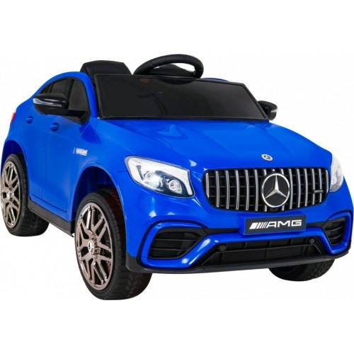 Pojazd elektryczny Mercedes Benz GLC63S, niebieski
