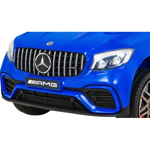 Pojazd elektryczny Mercedes Benz GLC63S, niebieski