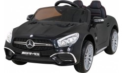 Samochód elektryczny dla dzieci Mercedes Benz AMG SL65 S, czarny