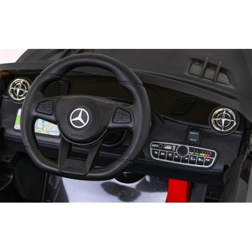 Samochód elektryczny dla dzieci Mercedes Benz AMG SL65 S, czarny