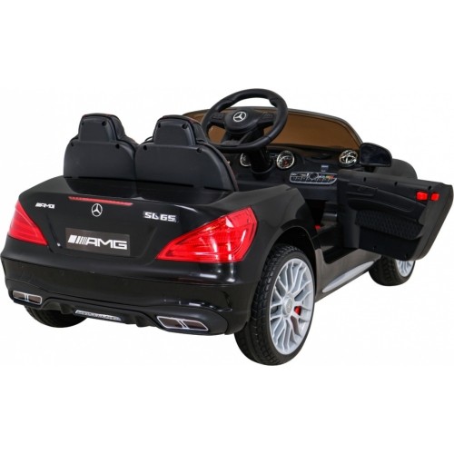 Samochód elektryczny dla dzieci Mercedes Benz AMG SL65 S, czarny