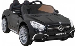 Samochód elektryczny dla dzieci Mercedes Benz AMG SL65 S, czarny