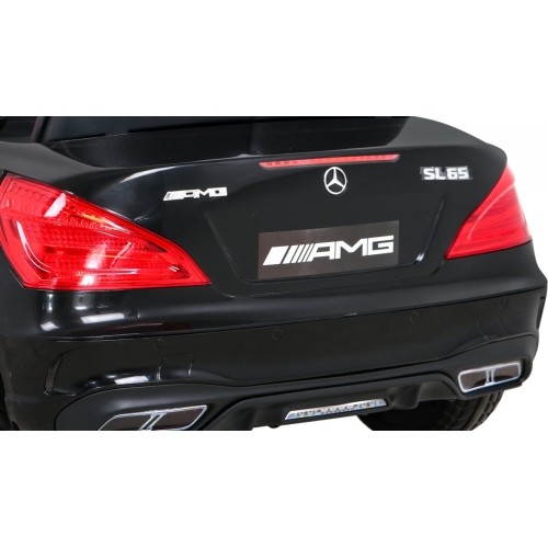 Samochód elektryczny dla dzieci Mercedes Benz AMG SL65 S, czarny