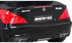 Samochód elektryczny dla dzieci Mercedes Benz AMG SL65 S, czarny