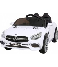 Pojazd elektryczny Mercedes Benz AMG SL65 S, biały