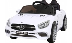 Pojazd elektryczny Mercedes Benz AMG SL65 S, biały