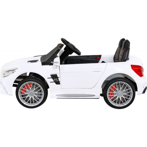 Pojazd elektryczny Mercedes Benz AMG SL65 S, biały