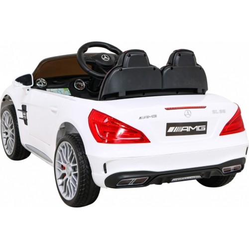 Pojazd elektryczny Mercedes Benz AMG SL65 S, biały