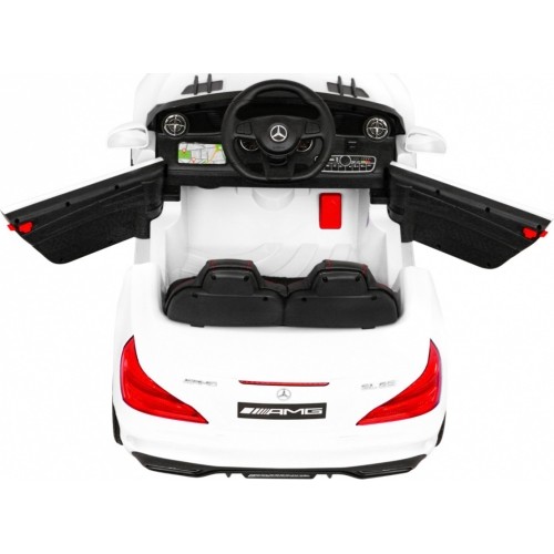 Pojazd elektryczny Mercedes Benz AMG SL65 S, biały