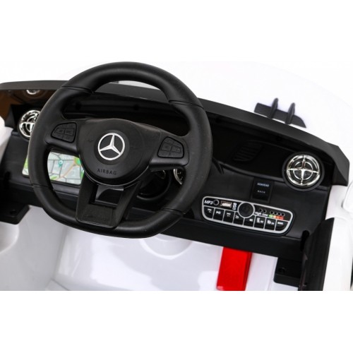 Pojazd elektryczny Mercedes Benz AMG SL65 S, biały