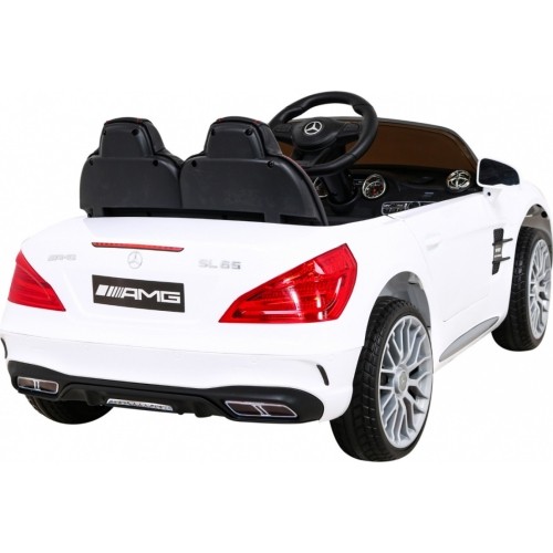 Pojazd elektryczny Mercedes Benz AMG SL65 S, biały