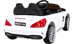 Pojazd elektryczny Mercedes Benz AMG SL65 S, biały