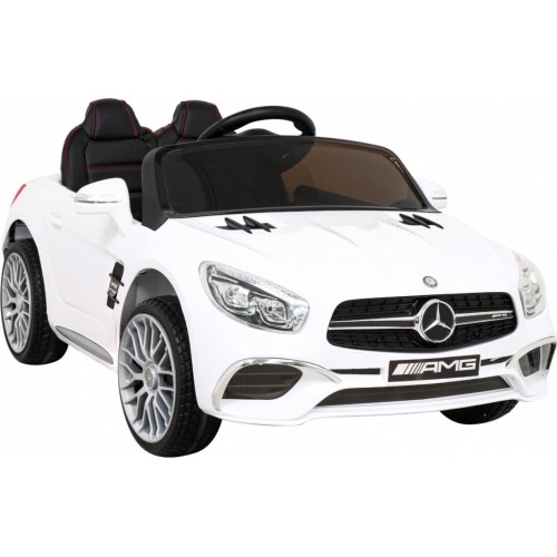 Pojazd elektryczny Mercedes Benz AMG SL65 S, biały
