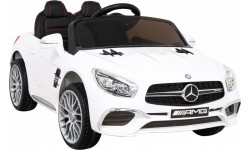 Pojazd elektryczny Mercedes Benz AMG SL65 S, biały