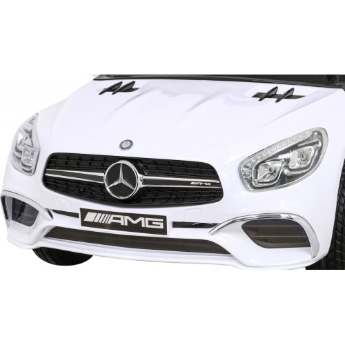 Pojazd elektryczny Mercedes Benz AMG SL65 S, biały