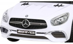 Pojazd elektryczny Mercedes Benz AMG SL65 S, biały