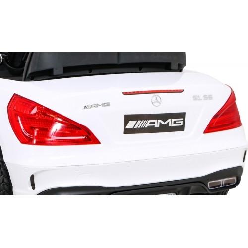 Pojazd elektryczny Mercedes Benz AMG SL65 S, biały
