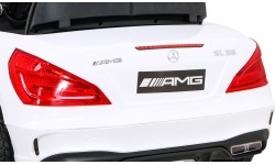 Pojazd elektryczny Mercedes Benz AMG SL65 S, biały