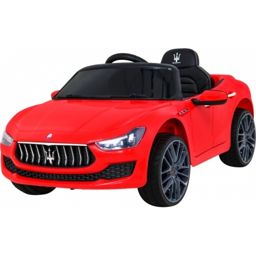 Pojazd elektryczny Maserati Ghibli, czerwony