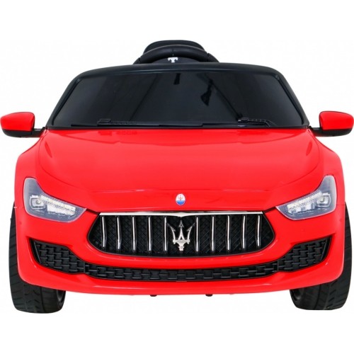 Pojazd elektryczny Maserati Ghibli, czerwony