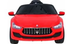Pojazd elektryczny Maserati Ghibli, czerwony