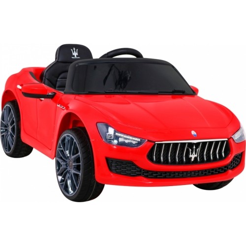 Pojazd elektryczny Maserati Ghibli, czerwony